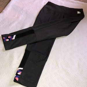 Fila Sport XS gray athletic spandex leggings